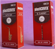 Rico Plasticover Bb Clarinet/Altosax Reeds